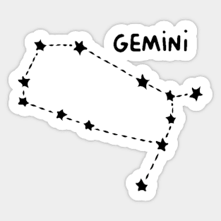 Zodiac Sign - Gemini Sticker